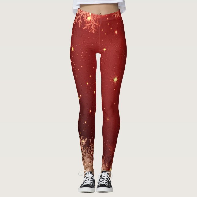 God jul Leggings (Framsida)