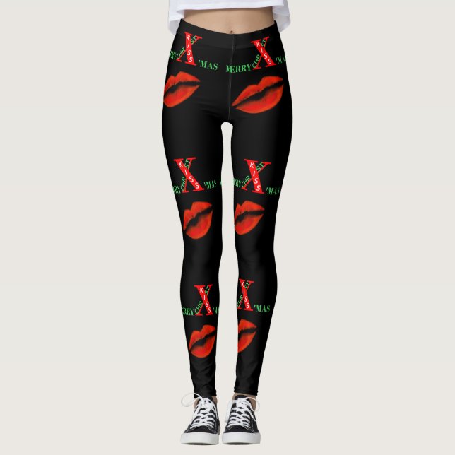 God jul leggings (Framsida)
