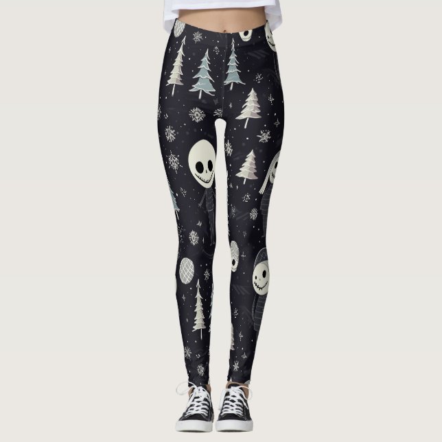 God jul leggings (Framsida)