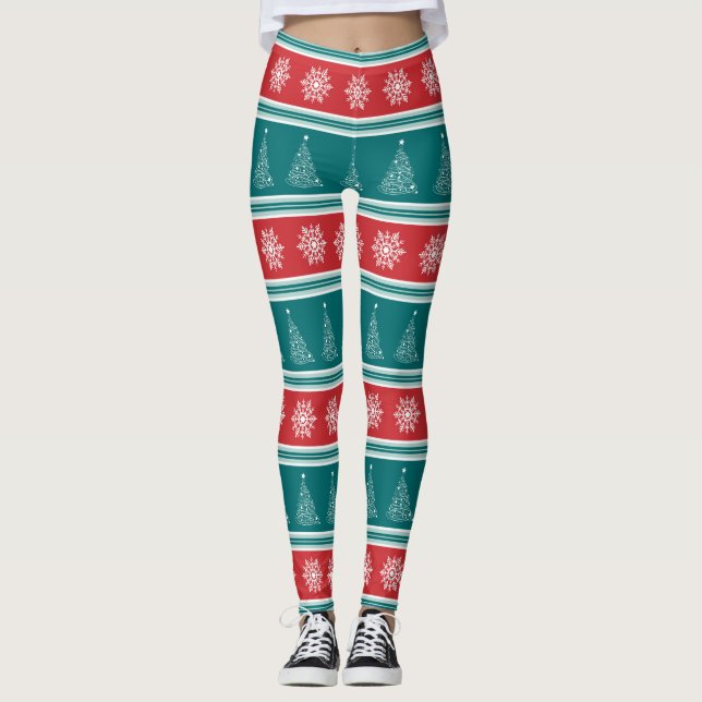 God jul leggings (Framsida)