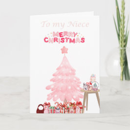 God jul leksak Niece Helgkort