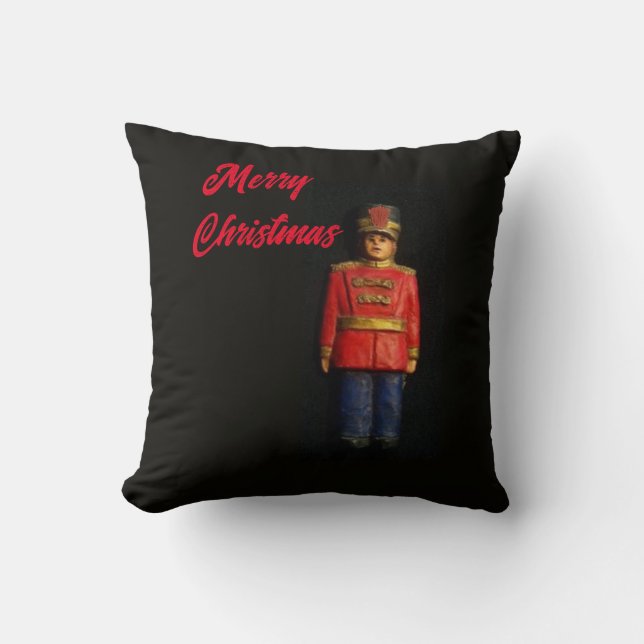 GOD JUL LEKSAK SOLDIER Dekorativ kudde (Framsida)