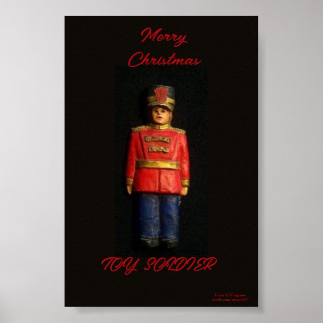 GOD JUL LEKSAK SOLDIER POSTER (Framsidan)
