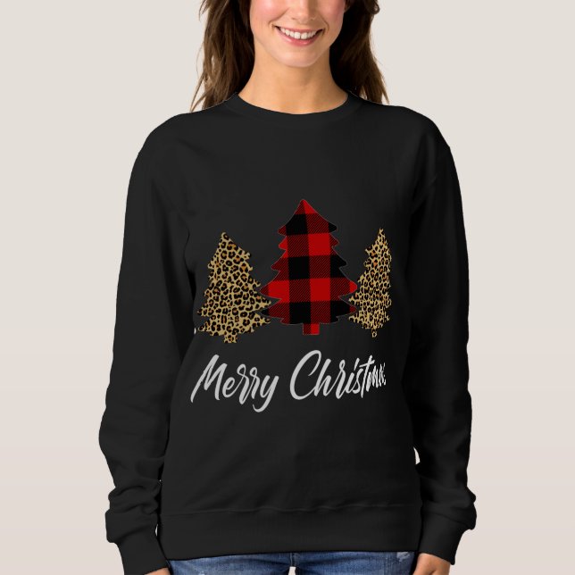 God jul, Leopard buffalo la jul t Shirt (Framsida)