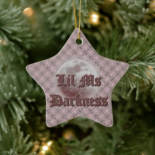 God Jul Lil Ms Darkness Julgransprydnad Keramik (Träd)