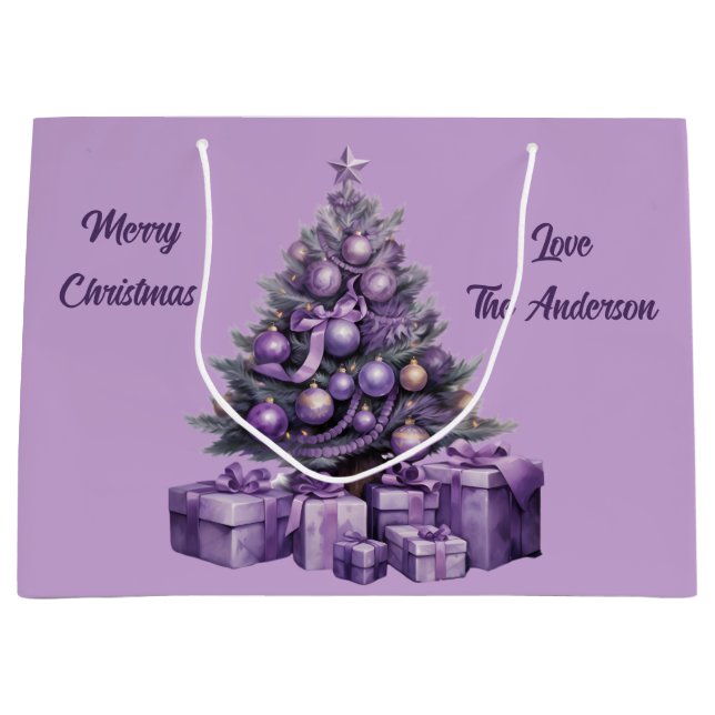 God jul lila Julgran (Framsidan)