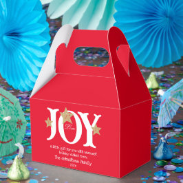 God jul lite gåva till dig Cute Red Presentaskar