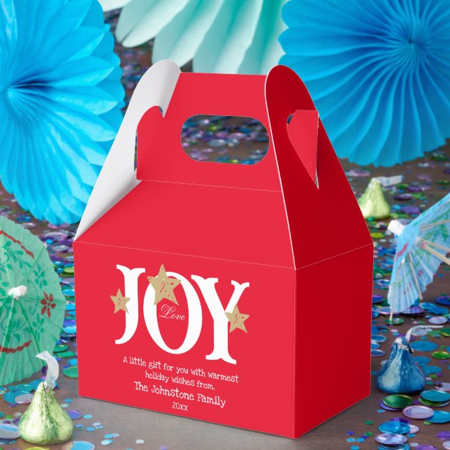 God jul lite gåva till dig Cute Red Presentaskar (Part)