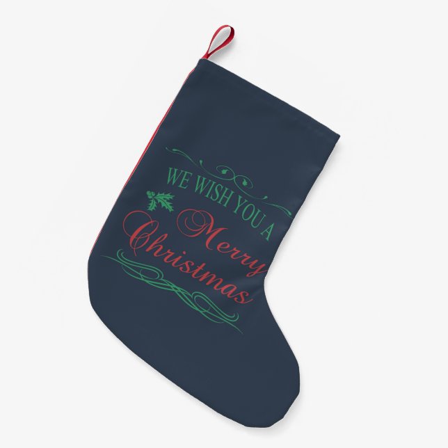 God jul liten julstrumpa (Framsidan (Hängande))