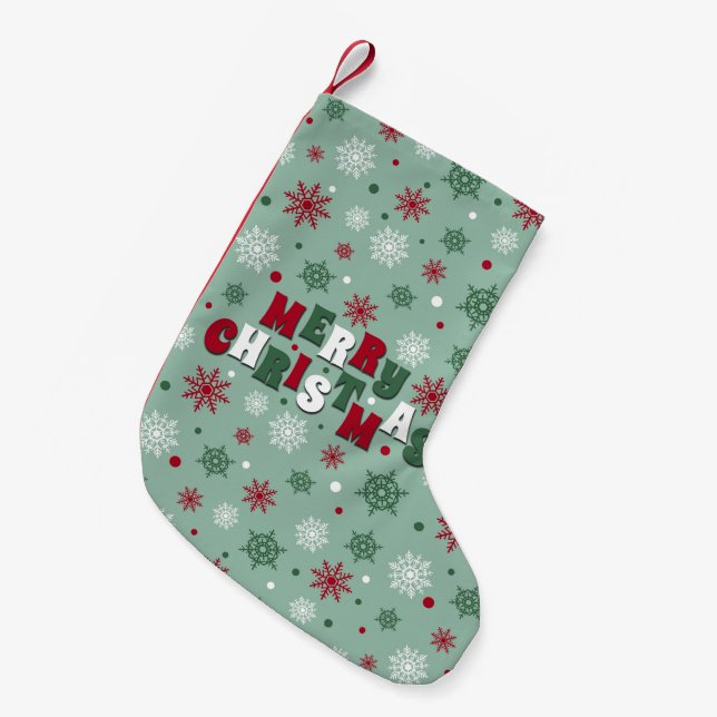 God jul liten julstrumpa (Framsidan (Hängande))