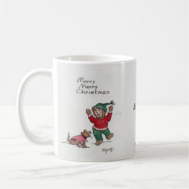 God jul Little Bear Njoy Njut snö Kaffemugg