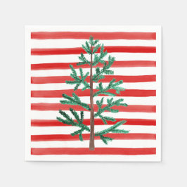 God jul Little Blue Lastbil Théme Pappersservett