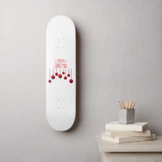 God jul Ljus Mini Skateboard Bräda 18,5 Cm