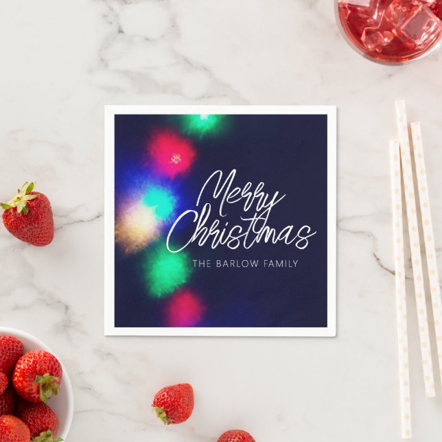 God jul Ljus Pappersservett (Insitu)