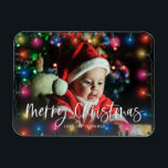 god jul Ljus Photo Magnet<br><div class="desc">Lyft upp ditt kök,  kontor eller magnetiska yta med God jul Ljus fotonät.</div>
