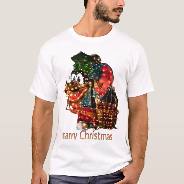 God jul ljus t shirt (Framsida)