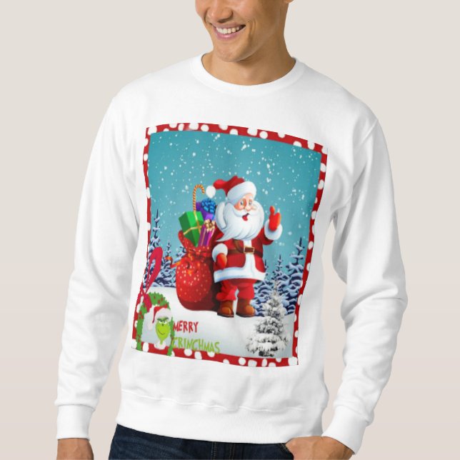 God jul ll lång ärmad tröja (Framsida)