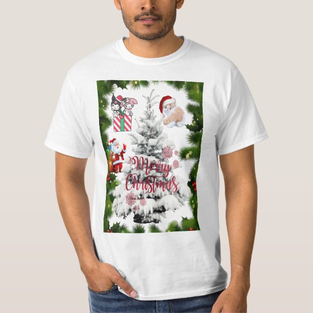 God jul ll t shirt (Framsida)