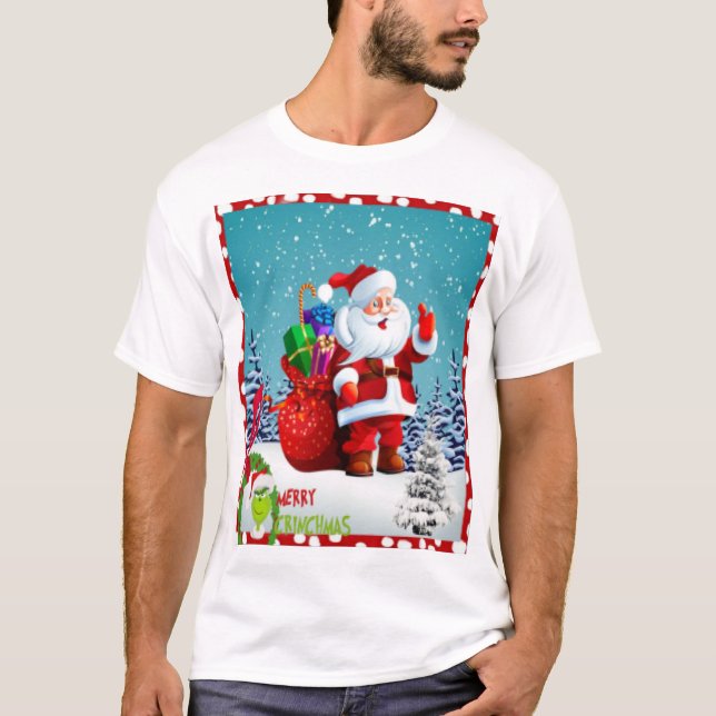 God jul ll t shirt (Framsida)