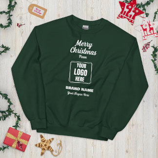 God jul Logotyp Brand Namn Slogan Staff Gift T Shirt