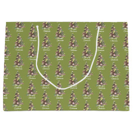 God jul Löv Abstrakt Träd Helgdag