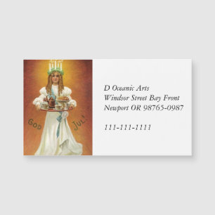 God Jul! Lucia med godsaker