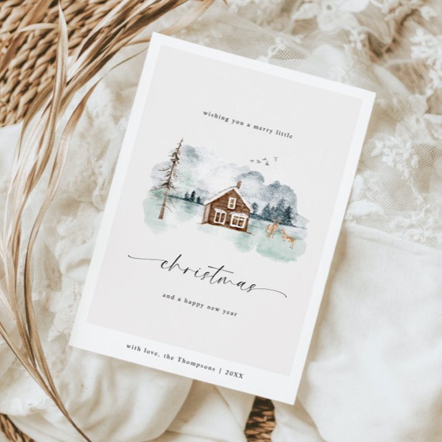 God jul Lugn Winter liggande Julkort (Skapare uppladdad)