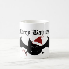 God jul lustig Gothic fladdermus för slagna männis Kaffemugg