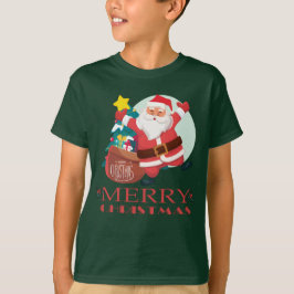 god jul lustig Santa T Shirt