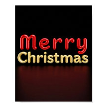 God Jul Lyxig Typografi Affisch Papper 02