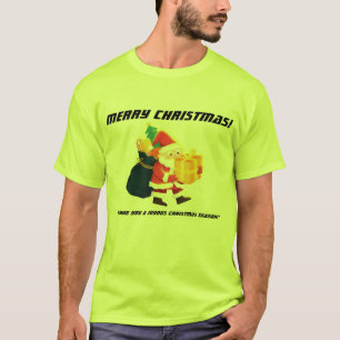 God jul Magic-Tee Grönt Handsome Toppen T Shirt