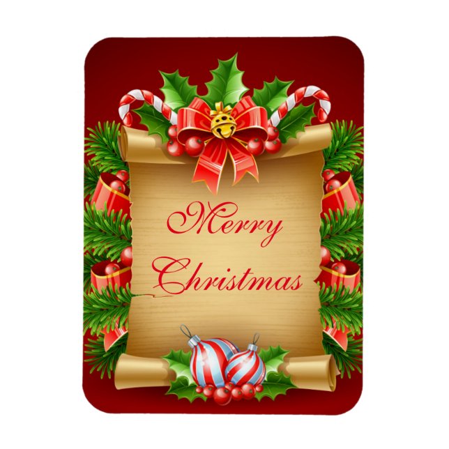 God jul Magnet (Vertikal)
