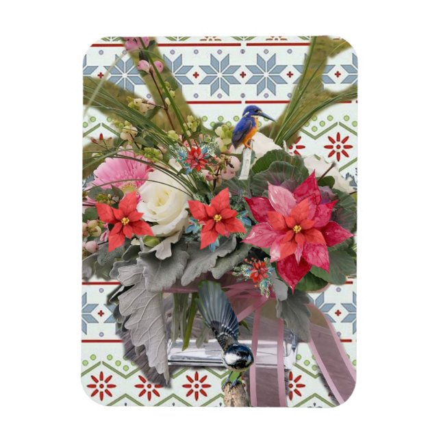 God jul! magnet (Vertikal)