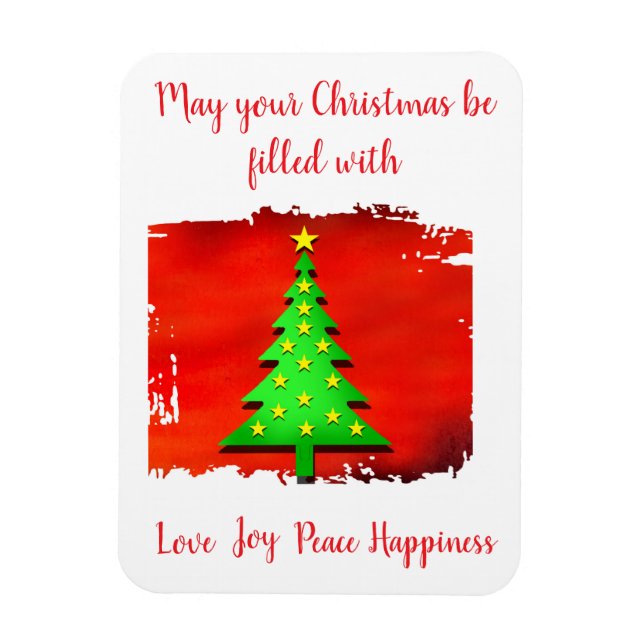 God Jul  Magnet (Vertikal)