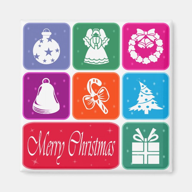 God jul magnet (Framsidan)