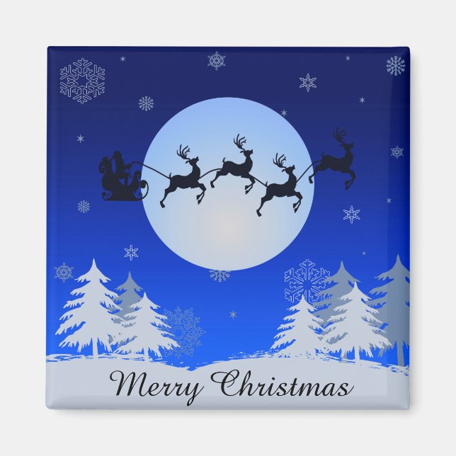 God jul magnet (Framsidan)