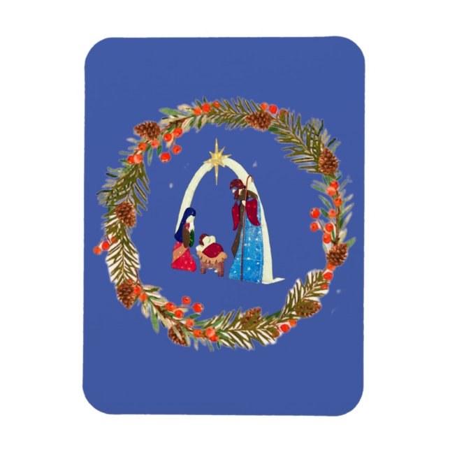God jul! magnet (Vertikal)