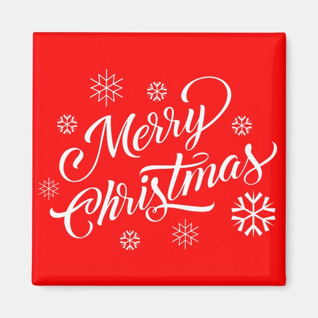 God jul magnet (Framsidan)