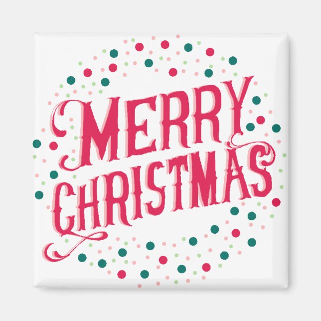 God jul magnet (Framsidan)