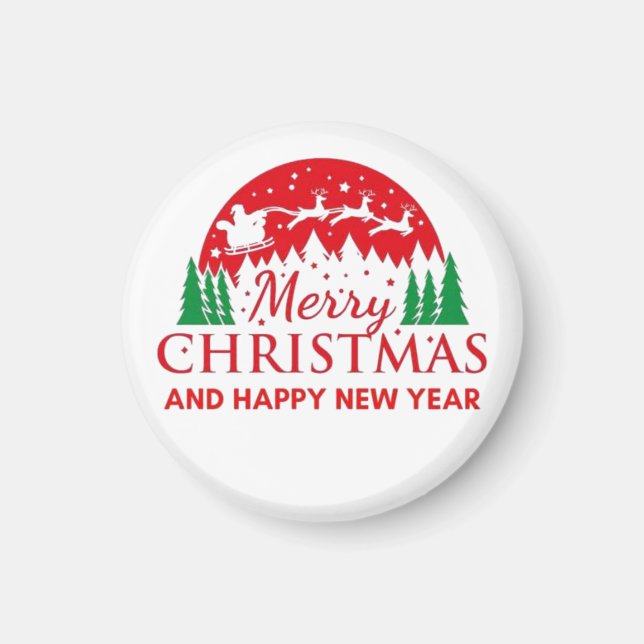 God jul magnet (Framsidan)
