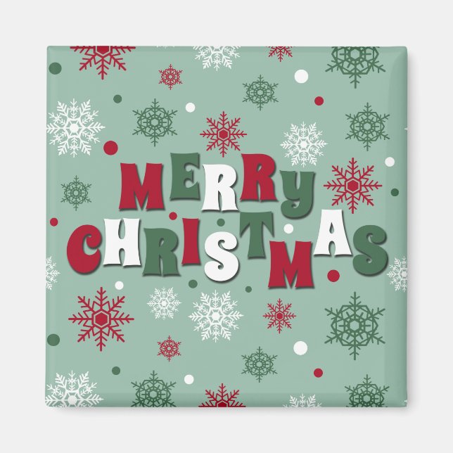 God jul magnet (Framsidan)