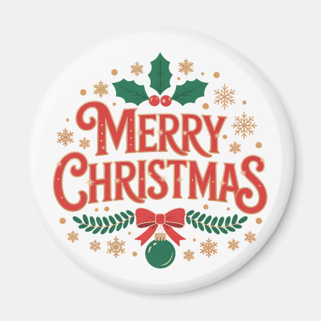 God Jul Magnet (Framsidan)