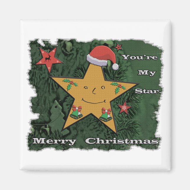 God jul magnet (Framsidan)