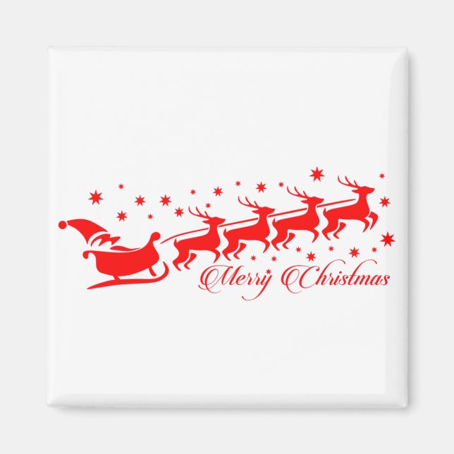 God jul magnet (Framsidan)