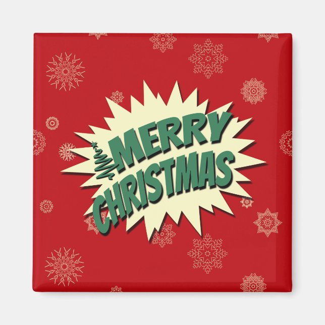 God jul magnet (Framsidan)