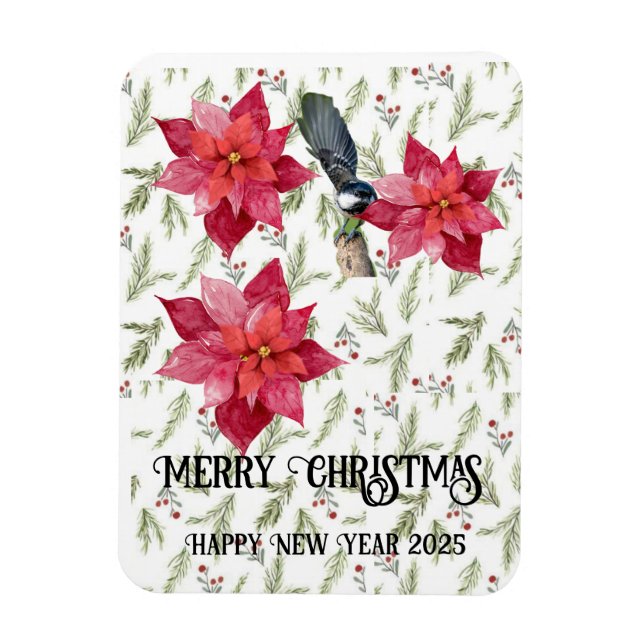 God jul! magnet (Vertikal)