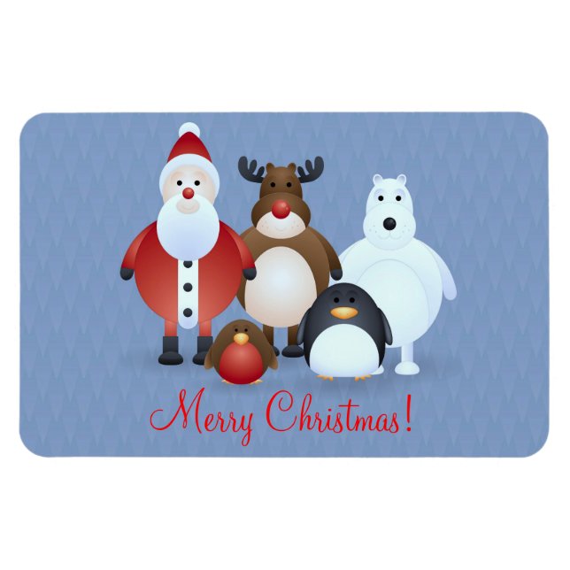 God jul magnet (Horisontell)