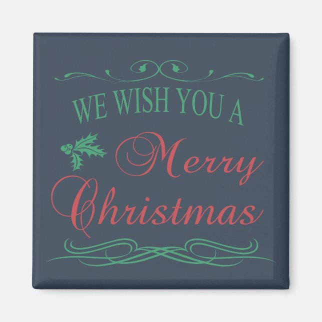 God jul magnet (Framsidan)