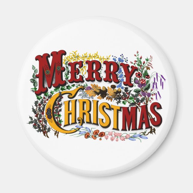 God jul Magnet (Framsidan)