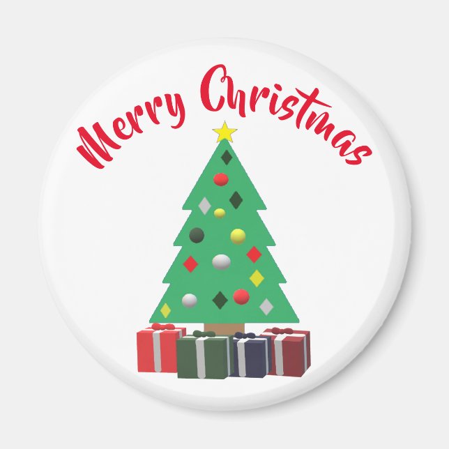 God jul magnet (Framsidan)
